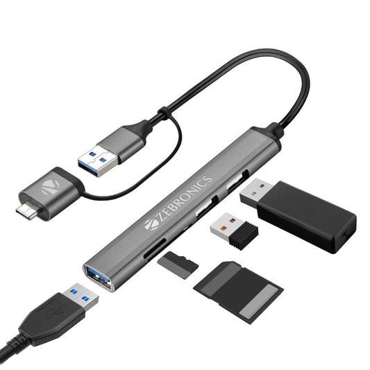 LX INDIA USB HUB ZEBRONICS Type C Multiport Hub,USB