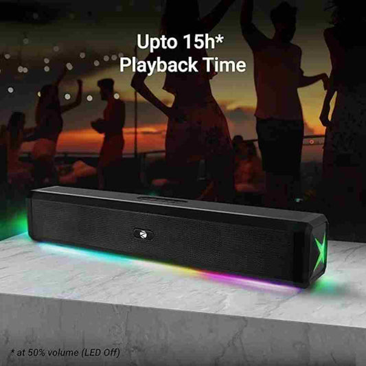 LX INDIA speaker ZEBRONICS VITA BAR 150 Wireless Bluetooth Soundbar 20W