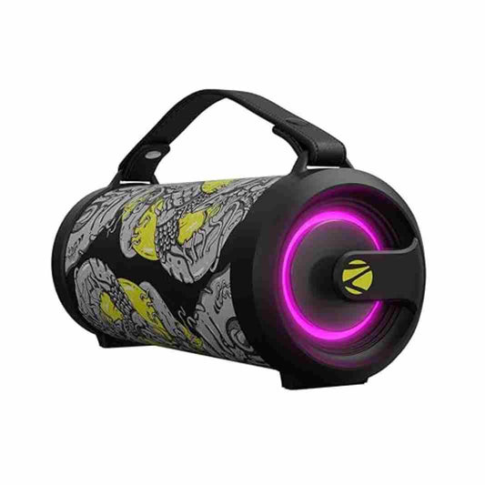 LX INDIA Speaker ZEBRONICS X SANTANU Rocket 500 20W Portable Party Speaker (Doodle art)