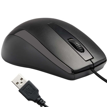 LXINDIA Zebronics Zeb-Alex Wired USB Optical Mouse