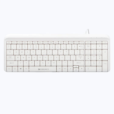 LXINDIA Keyboards Zebronics Zeb-Glide (White)