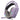 LXINDIA headphone Zebronics Zeb-Havoc Premium Headphone (Purple)