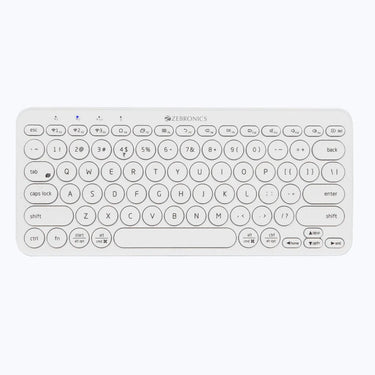 LXINDIA Keyboards Zebronics Zeb-K5000MW (White)