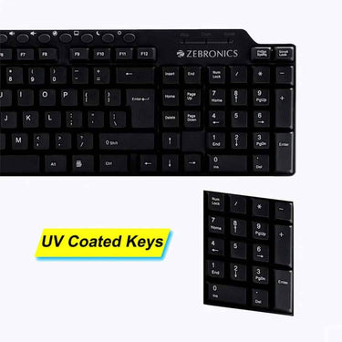 LXINDIA Keyboards ZEBRONICS ZEB-KM2100