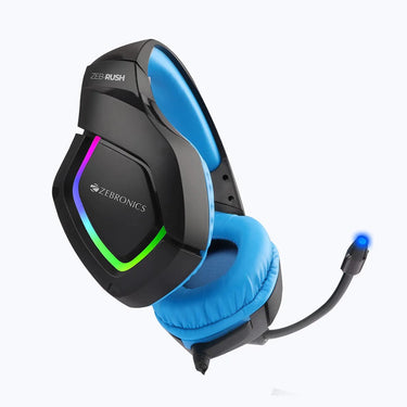 LXINDIA headphone Zebronics Zeb-Rush (Blue)