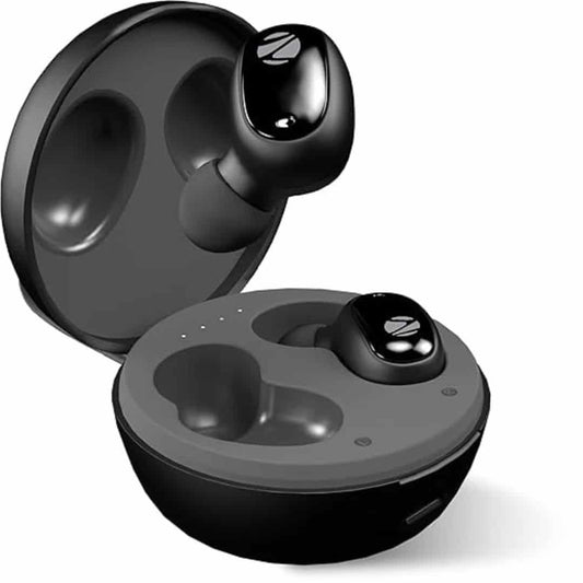 LX INDIA ear buds ZEBRONICS ZebSound Bomb 1 TWS Earbuds black