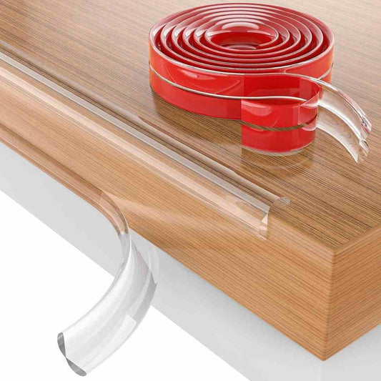 LXINDIA Guards Zeccorp 2-Meter Silicone Edge Protector Strip, Baby Proofing Edge & Corner Guard