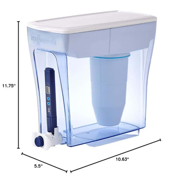 LXINDIA water purifier ZeroWater 20 Cup Ready Pour Dispenser Water Filter Pitcher