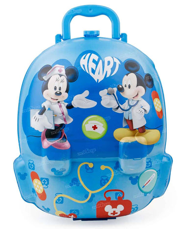 LXINDIA Toys Zest 4 Toyz  2 in 1 Doctor Set (Doctor Kit Trolly Mickey)