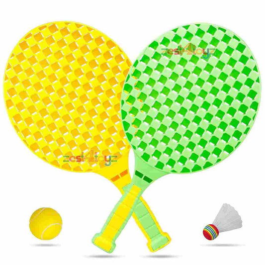 LX INDIA Table Tennis Racquets Zest 4 Toyz Table Tennis Racquet Set with 1 Shuttle and 1 Foam Ball