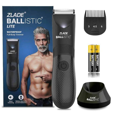 LXINDIA Trimmer Zlade Ballistic LITE Manscaping Body Trimmer for Men