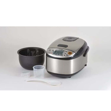 LXINDIA Rice cooker Zojirushi NS LGC05XB 3 Cups Rice Cooker and Warmer (Stainless Black)