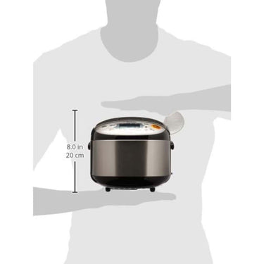 LXINDIA Rice cooker Zojirushi NS LGC05XB 3 Cups Rice Cooker and Warmer (Stainless Black)