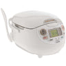 LXINDIA Rice cooker Zojirushi NS ZCC10 Neuro Fuzzy Rice Cooker and Warmer (Premium White)