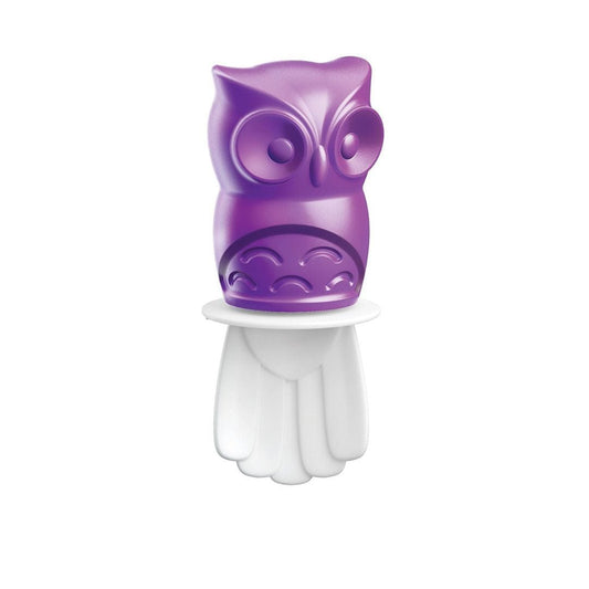LX INDIA Ice cream makers and Moulds Zoku Owl Ice Pop Mold, Standard, Purple