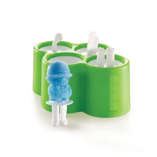 LX INDIA Ice cream makers and Moulds Zoku Safari Pop Molds Fun Jungle-Inspired Designs