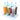 LX INDIA Ice cream makers and Moulds Zollyss Round Shaped Popsicle Molds Set - 6 Pack Mold, BPA Free