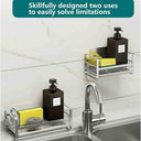 LXINDIA Sink organizer Zollyss Sponge Holder Kitchen Sink Organizer