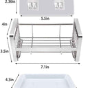 LXINDIA Sink organizer Zollyss Sponge Holder Kitchen Sink Organizer