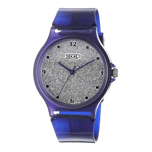 LXINDIA Watch Zoop by Titan Glitter Quartz Analog Grey Dial - 26030PP04W