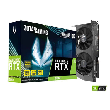 LXINDIA Graphics Card ZOTAC GAMING GeForce RTX 3060 Twin Edge OC