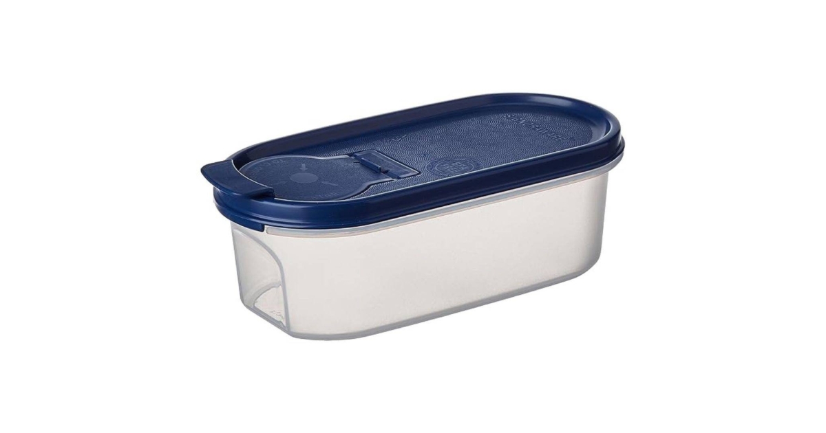 Signoraware Modular Plastic Cereal Dispenser, 500ml, Blue | LX INDIA