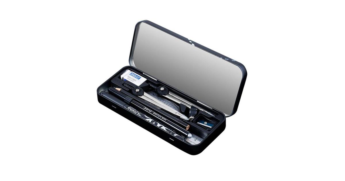 DOMS GEOTRON GEOMETRY BOX AND MATHEMATICAL DRAWING INSTRUMENTS | LX INDIA