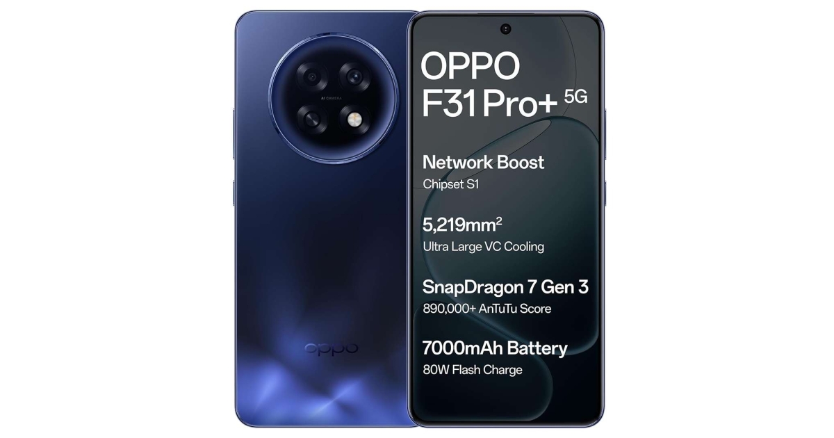 OPPO Reno12 F 4G Smartphone (8+8GB RAM, 256GB) - AMOLED 6.67", AI, 5000mAh, 45W, Grigio - 3