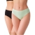 Saforia EasyCot Cotton Everyday Midwaist Seamless Panty for women Combo Pack of 2