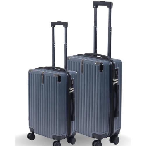 Zensu Horizon Grey Trolley Bags – Set of 2