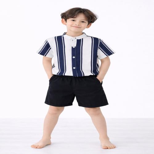 Kids Casual Wear Co-Ord Set Half Sleeve Shirt with Shorts for Boys