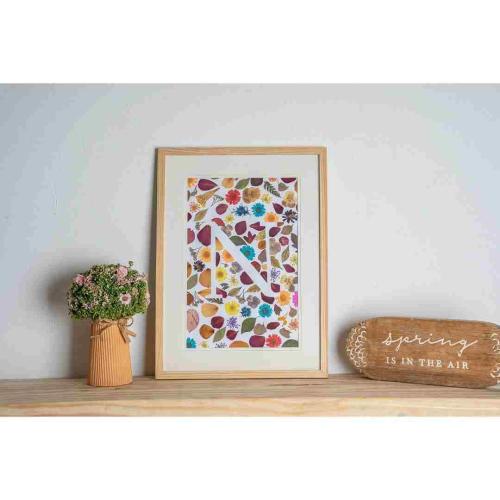 Personalized Initial Name Art | Couple Name Wall Decor | Unique Birthday Gift for Loved Ones