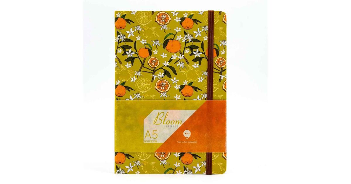 COMMA | Bloom Series | A5 Size | Hard Bound Notebook | 160 Pages ...