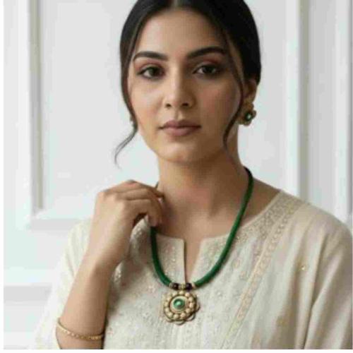 Bamboo Flower Style Jewellery Set for Women