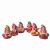 Musical Ganapathi Idol Set of 6 for Pooja and Home Decor
