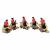 Terracotta Clay Miniature Musical Instrument Human Group Set
