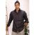 HI&Egrave;R Men's Full Sleeve Spread Collar V-Neck Cotton Shirt