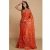 Orange Pure Kosa Silk Handmade Tribal Work Saree &ndash; Authentic Chhattisgarh Handloom Luxury Traditional Saree
