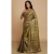 Pesta Green Pure Kosa Silk Handmade Tribal Work Saree &ndash; Authentic Chhattisgarh Handloom Luxury Traditional Saree