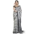 White &amp; Black Check Handwoven Cotton Saree with Blouse | The CrazyLooms