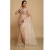 Beige Handwoven Resham Jamdani Saree with Elegant Running Blouse Piece | The Crazylooms