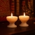 White Marble Diya's