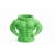 Muscle Desk Organizer Pen Holder &ndash; Funny Bodybuilder Pencil Holder for Desk, Unique Office Desk Organizer for Pens, Pencils &amp; Accessories, Creative Gym Lover Desk Decor (Green)