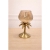 Golden Leaf Glass Candle Holder