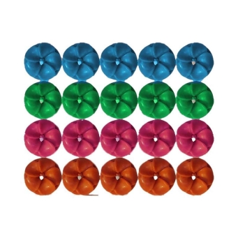 SS Enterprises multicolor floating candles made from soy wax