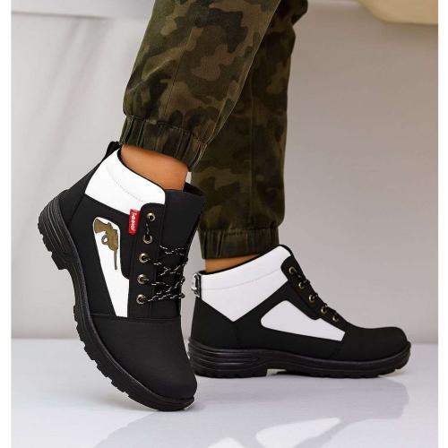 Men’s Faux Leather Ankle Boots | WUGO