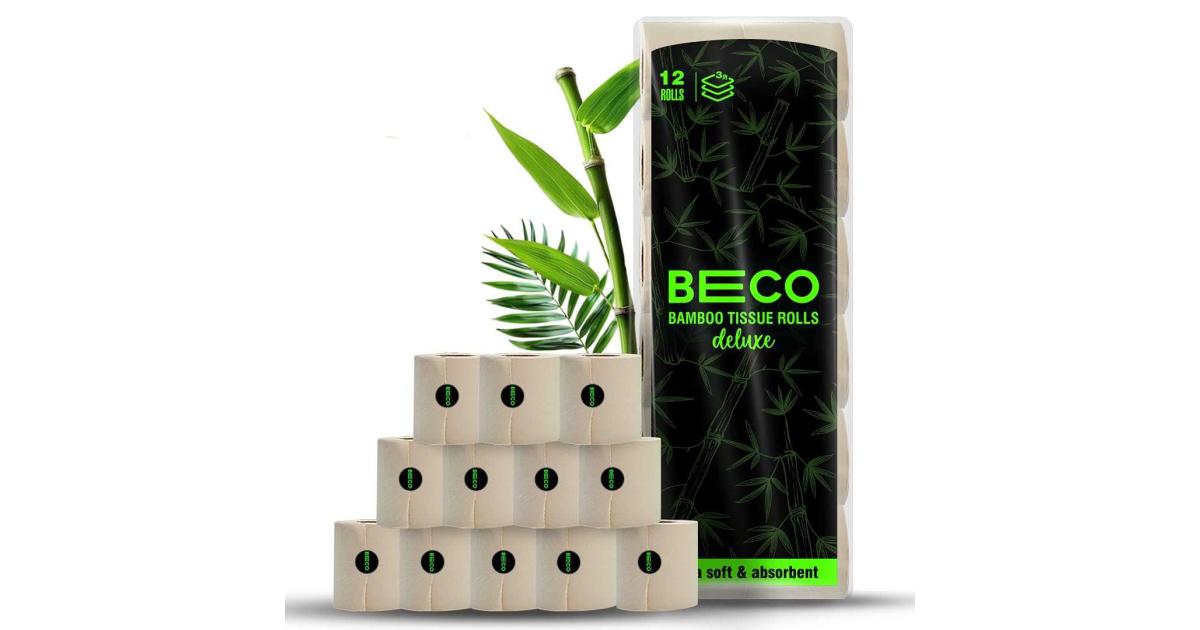 Beco Toilet Tissue Rolls | 3-ply, 1920 Pulls (160 x 12 Rolls) | LX INDIA