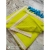 Hiya's Fashion for All Fresh Grace Handcrafted Lime Green Pure 120 Count Mul Cotton Saree with White Lace Border &amp; Blouse Piece