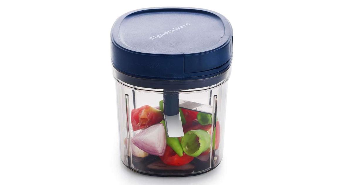 SIGNORA WARE Food Master Chopper Plastic Cutter Machine For Kitchen ...