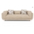 The Furnishery 3 seatar sofa baige office living room 